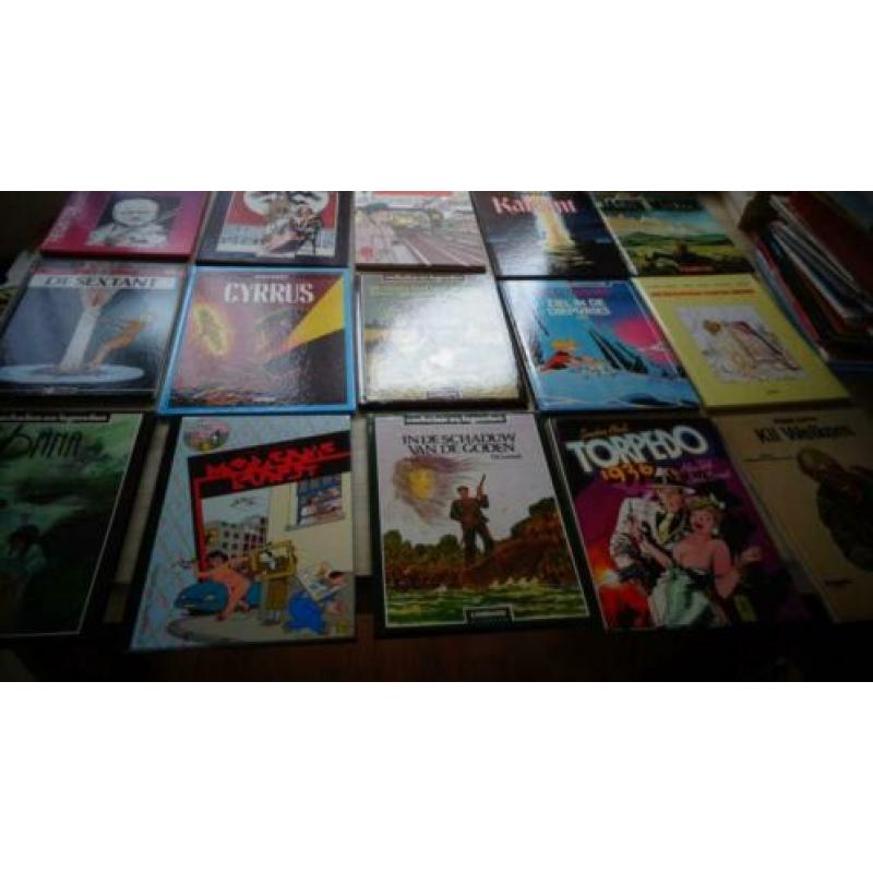 Hardcover stripboeken partij 96 stuks, losse verkoop