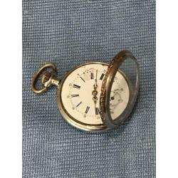 zakhorloge met vergulde rand