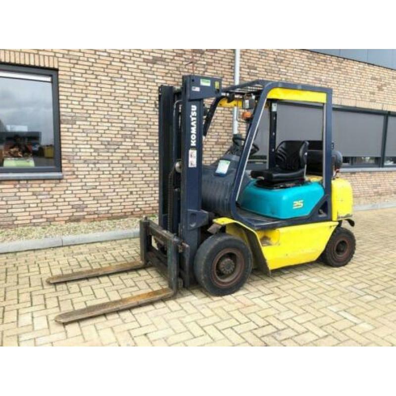 Komatsu FG25T 2.5 ton Sideshift LPG Heftruck (bj 1996)