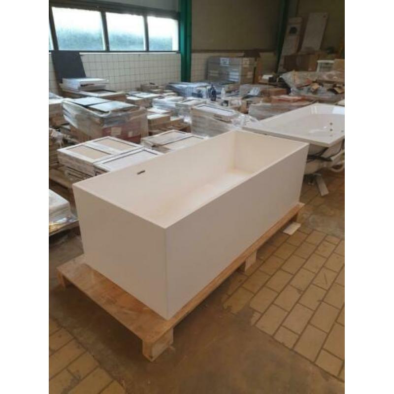 Tortu Hiti vrijstaand bad 170x72cm stone resin