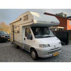 Fiat 230 , 4 SLAAPPLAATSEN, ZEER GOED ONDERHOUDEN!