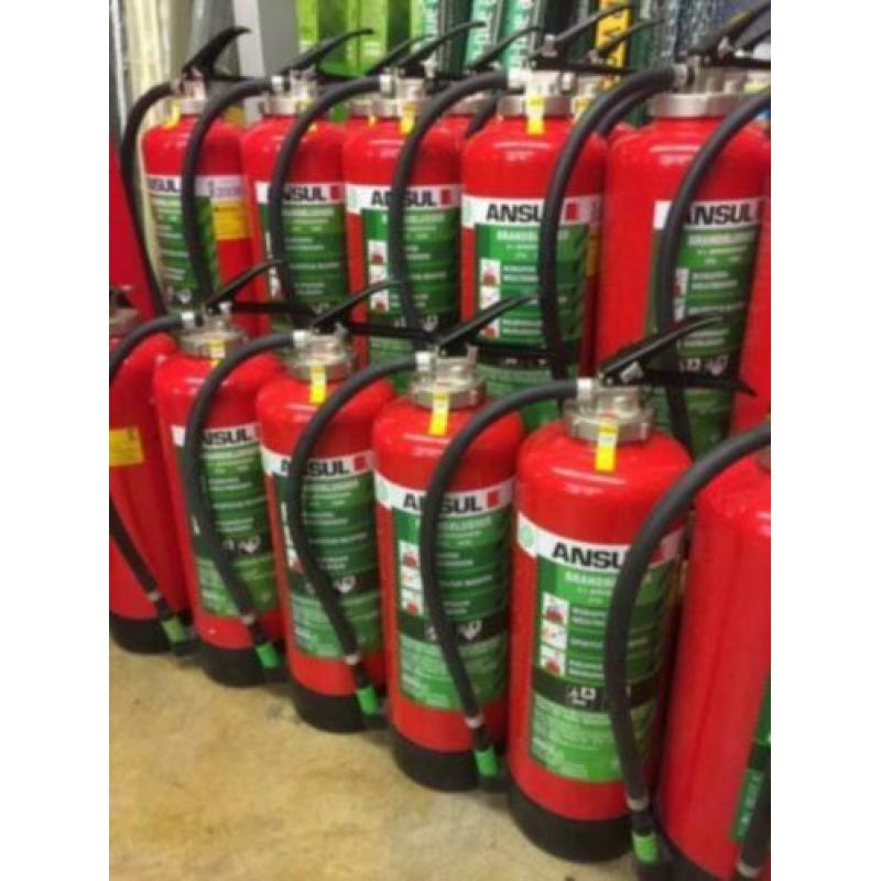 Ansul 6 liter schuim brandblusser met keuring. !!!!