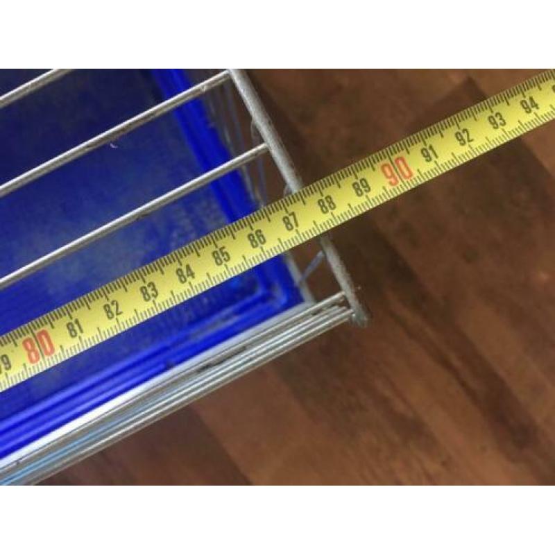 Binnen konijnenhok 88 bij 50 cm 44 cm hoog