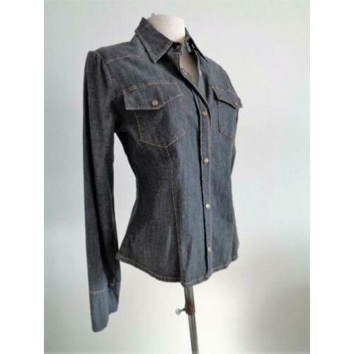 Orwell exclusieve jeans blouse mt. 38 Nieuw/Labels