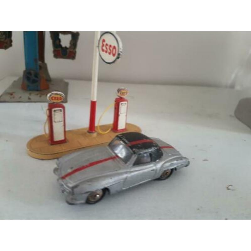 Zeer zeldzame uitvoering Dinky toys mercedes 190SL France