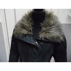 'Stoere lederen jas van ARMA (vintage look)
