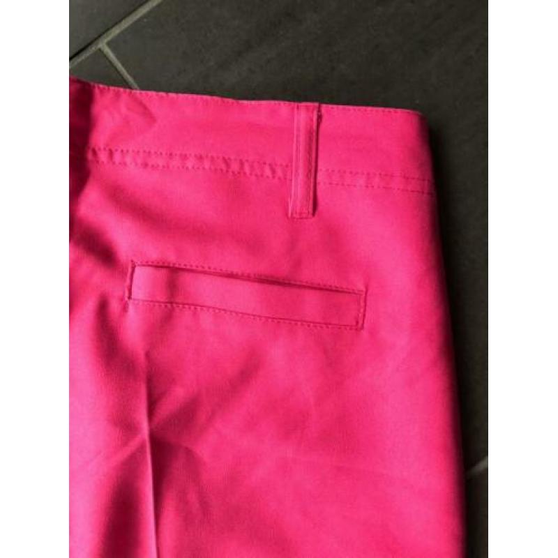 Broek pantalon roze maat m flared pijp Madonna