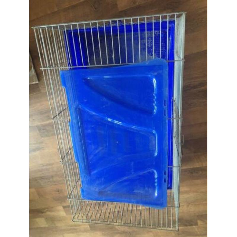 Binnen konijnenhok 88 bij 50 cm 44 cm hoog