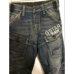 Maat 28 - gstar raw - blauw spijker