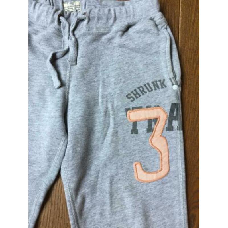 SCOTCH SHRUNK! Grijze joggingbroek maat 10/140