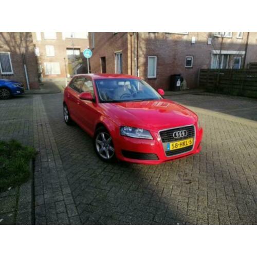 Audi A3 1.9 TDI 77KW Sportback 2009 Rood