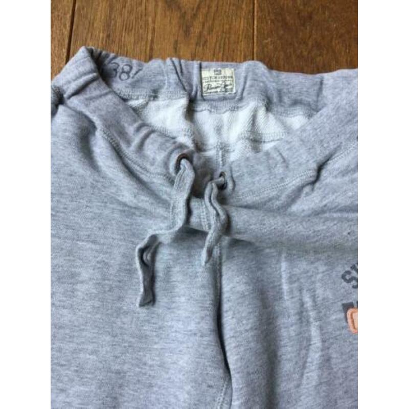SCOTCH SHRUNK! Grijze joggingbroek maat 10/140