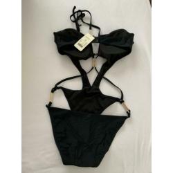 Monokini zwart maat 38