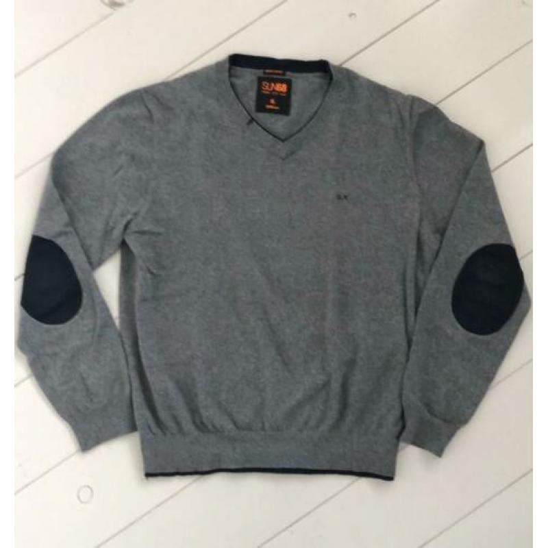 Sun68 blended cashmere trui