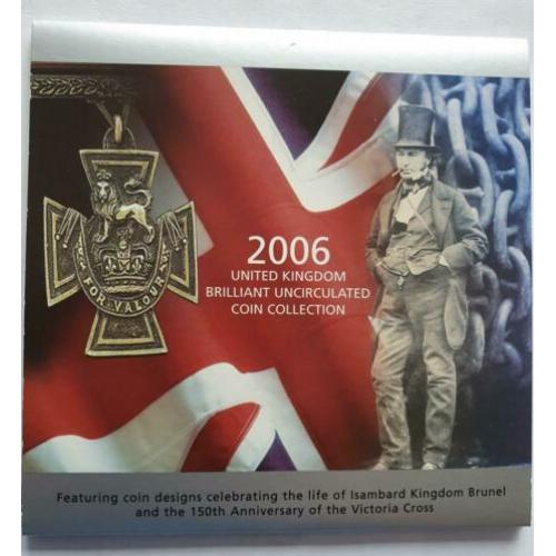 UK Engeland UNC muntset 2006