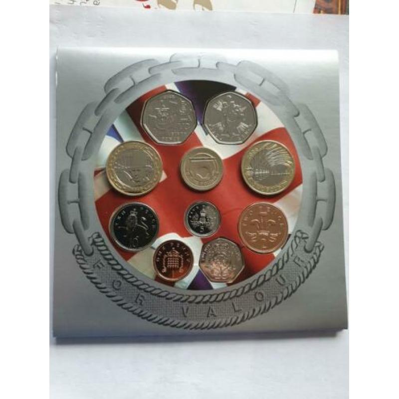 UK Engeland UNC muntset 2006