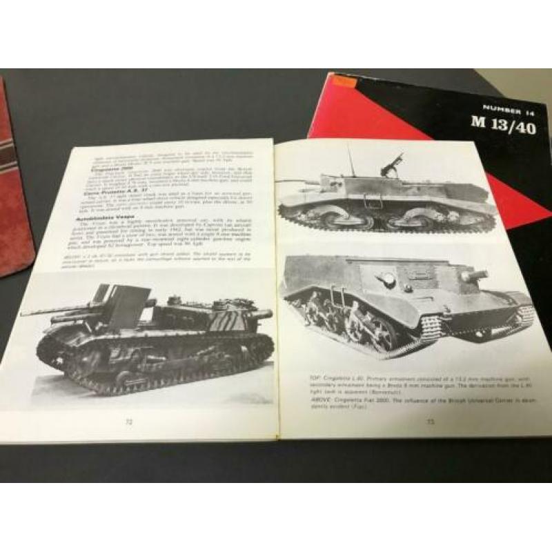 Italian tanks and Fighting vehicles of ww2 en M13 40
