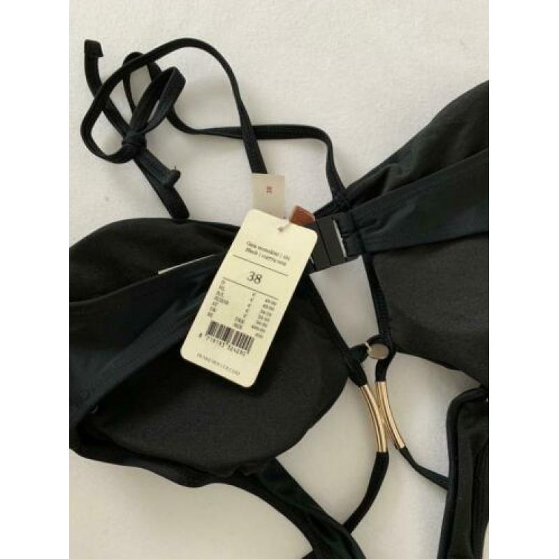 Monokini zwart maat 38