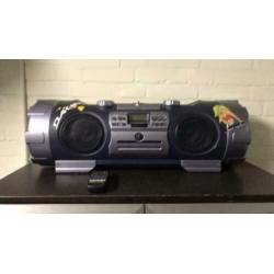 Getoblaster JVC RV-B99BU radio, CD, Casette dikke sound