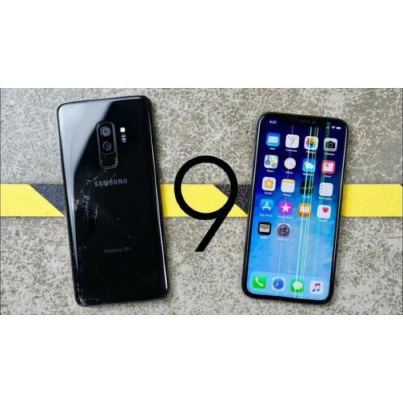Samsung galaxy S10 glas stuk wij hebben nieuwe unit