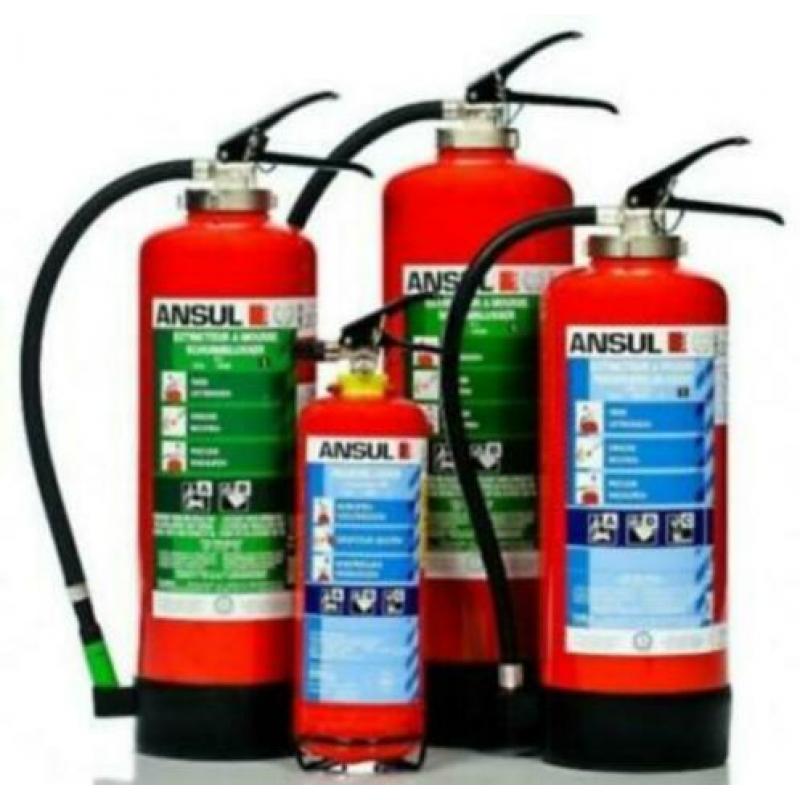 Ansul 6 liter schuim brandblusser met keuring. !!!!