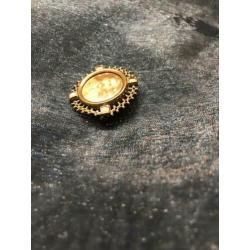 Herdenkingsbroche, rouwsieraad!