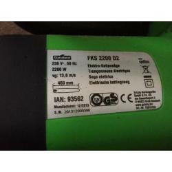 Elektrische kettingzaag 2200 W