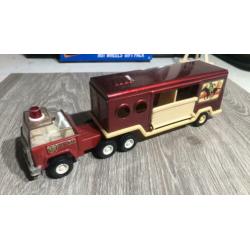 Truck met paarde trailer buddy 1/43 VAVB