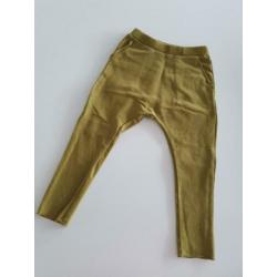 Pants broekje Little Hedonist maat 98 groen