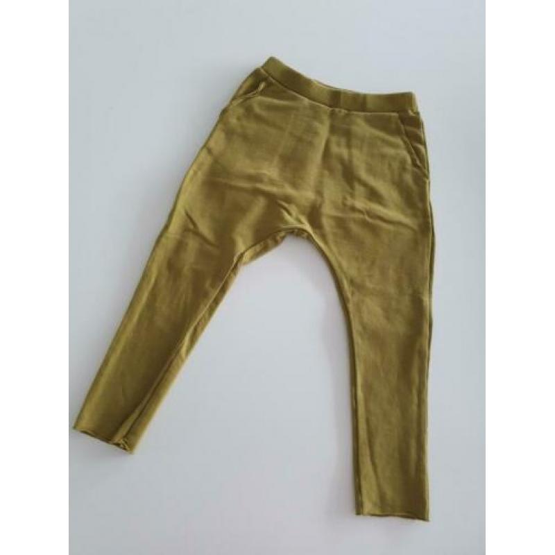 Pants broekje Little Hedonist maat 98 groen