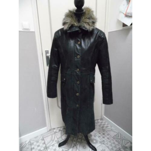 'Stoere lederen jas van ARMA (vintage look)