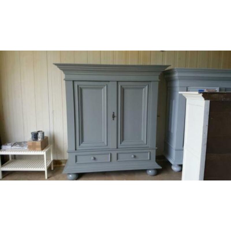 Houten broodkasten brocante houten kamer kasten buffetkasten