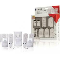 Draadloos alarmsysteem Konig SAS-ALARM110