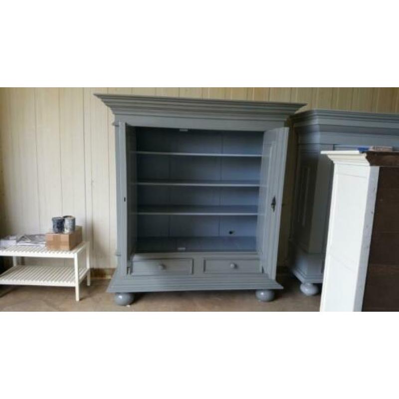 Houten broodkasten brocante houten kamer kasten buffetkasten