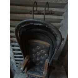 Decoratieve oude fiets duwfiets driewieler *Etage3*
