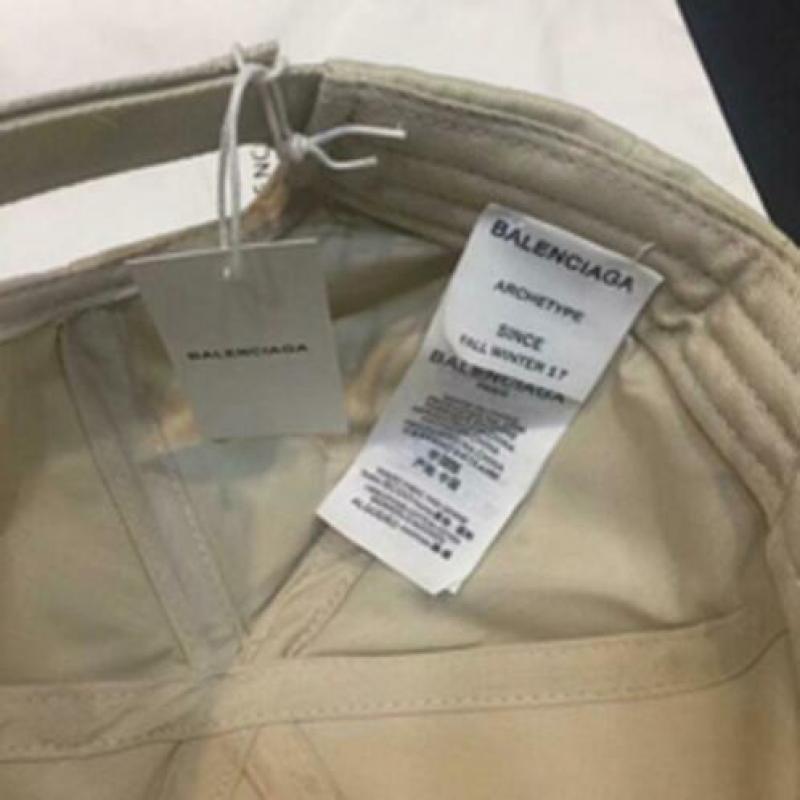 Balenciaga Logo Cap Pet Ongedragen Onesize