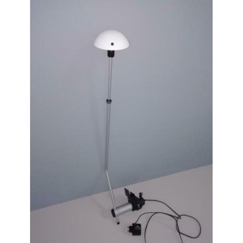 1 x Auping Auronde bedlamp zilver wit