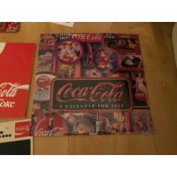 Coca Cola Kaarten en Jaarkalender 1995