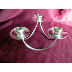 Design Deens silverplated kandelaar Berg gemerkt modern