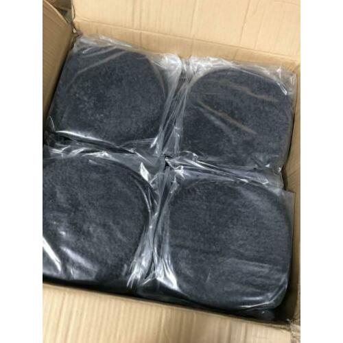 Partij polijstpads wol 220 mm dubbelzijdig ongeveer 920 st