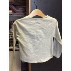 Gaaf meisje longsleeves, maat:92/98