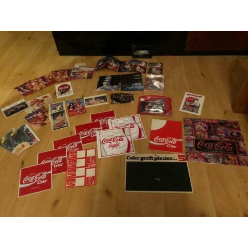 Coca Cola Kaarten en Jaarkalender 1995