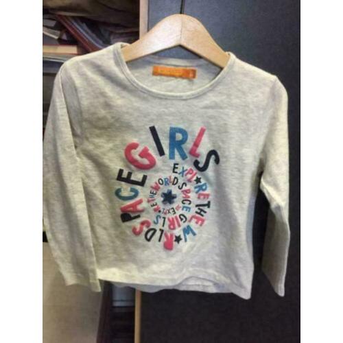 Gaaf meisje longsleeves, maat:92/98