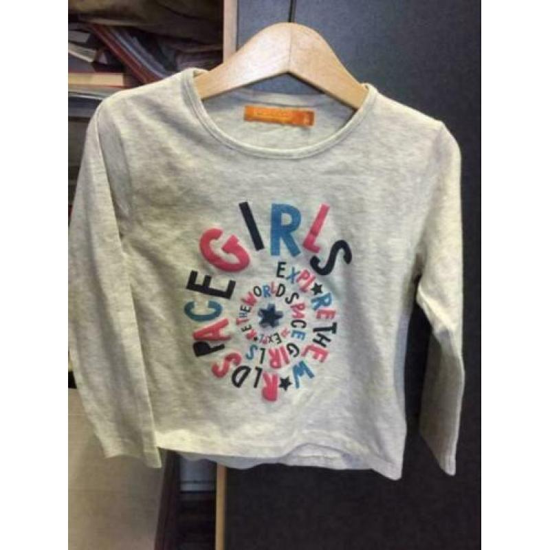 Gaaf meisje longsleeves, maat:92/98