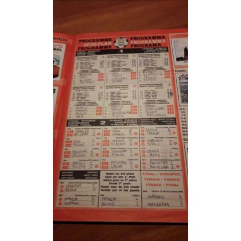 Panini Wk 86 Compleet Album