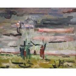 Jacques Maes, geanimeerd landschap