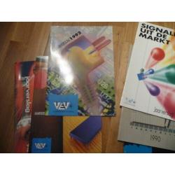 VEV jaarverslagen van de jaren 1986 t/m 1994.