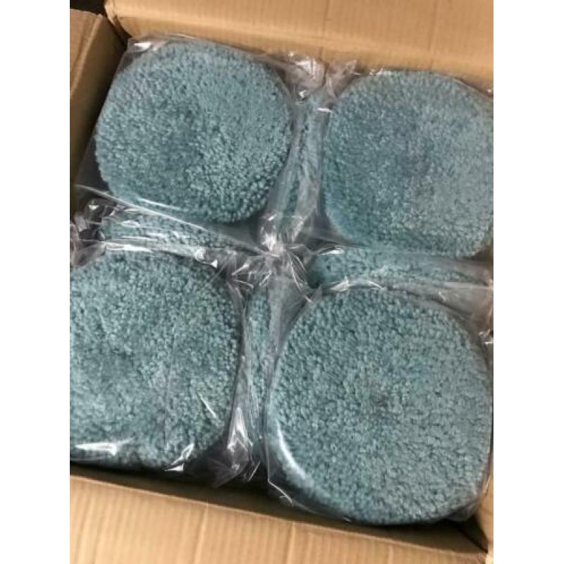 Partij polijstpads wol 220 mm dubbelzijdig ongeveer 920 st