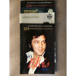 Elvis Presley - 4x fanclubblad It’s Elvis Time (1999/2000)