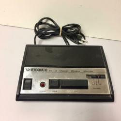 Vendomatic FM 3 Channel Wireless Intercom vintage